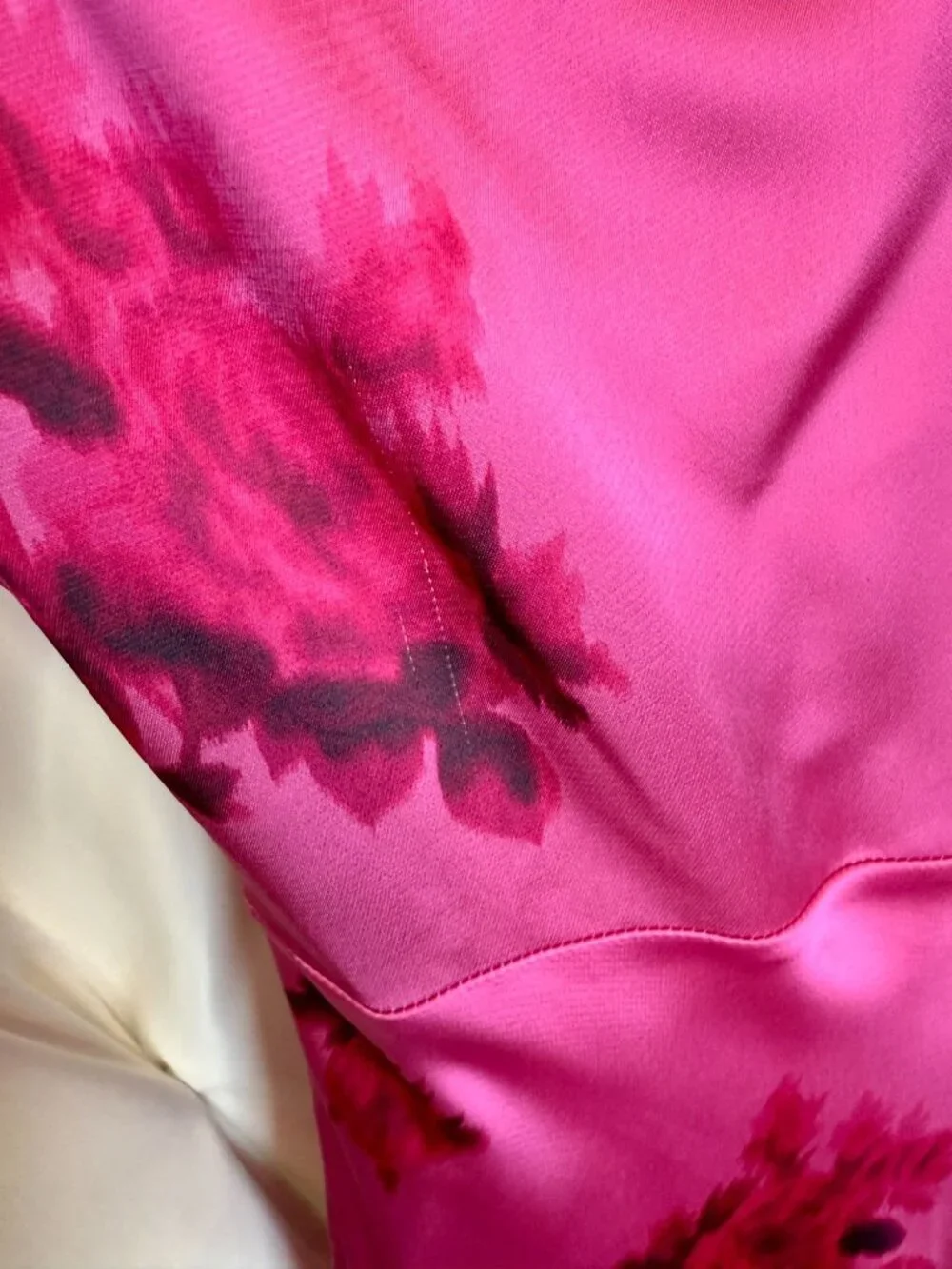 Loveshackfancy Joelette Midi-Dress Rasberry Rose Kentucky Derby - Size 0 - Picture 7 of 9